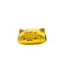 Prata 925 Banhada a Ouro Gato Desenho Animado Baguete Contas de Transferência Fofo Miau Pulseira Baguete Contas Passepartout Acessórios DIY