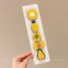 Estilo Coreano Adesivos de Franja Cartoon Doces Adesivos Fofos de Cabelo Solto Femininos Adesivos Mágicos Versáteis Laterais Acessórios de Cabelo de Alta Qualidade Headwear