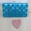 Herramientas para hornear de bricolaje, una variedad de galletas de flores de amor, pastel de azúcar, herramienta de troquelado de chocolate, molde para pastel