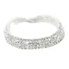 Joyería de Moda Transfronteriza Pulseras para Mujer Estilo Coreano Brazaletes Exquisitos Pulseras Envolventes Completamente Diamantadas Venta Directa del Fabricante B088