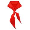 Cachecol Vermelho de 1m para Alunos do Ensino Fundamental e Médio, Tecido de Algodão, Padrão Nacional, Cachecol Vermelho Adulto, Padrão Universal para Alunos do Ensino Fundamental