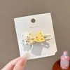 Pinzas para el Cabello de Venta Caliente para Otoño e Invierno para Mujeres, Pinzas Laterales Color Melard, Lindos Pinzas Cartoon Bb, Pinzas de Pato, Pinzas para Flequillo y Pinzas para el Cabello para Mechones Sueltos