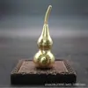 Latón Semi-Hecho a Mano Cobre Puro Bolsa de Paz Bagua Calaba Adornos de Latón Calaba Adornos de Cobre Apertura Superior e Inferior Adornos de Latón