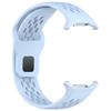 Pulseira de Silicone Xuanyin Adequada para Samsung Watch Ultra/Ultra 2 Modelo Perfurado Pulseira de Silicone