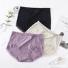 Ropa interior de talla grande transfronteriza para MM con sobrepeso de 200 libras Levantamiento de glúteos Cintura media Ropa interior de maternidad para mujer con ribete de encaje Bragas triangulares Venta al por mayor