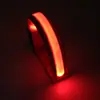 Pulsera Fluorescente LED para Correr de Noche para Hombres y Mujeres, Banda Luminosa Intermitente para Ciclismo, Palo Fluorescente para Eventos, Apoyo de Festival, Colorida