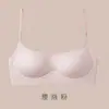 ¡Versión con escote bajo y tirante fino desmontable! Sujetador invisible sin costuras, copa fina, push-up, sin varillas, escote bajo, sujetador color piel