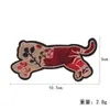 Patches de Tecido Bordados com Animais Africanos, Céu Estrelado Criativo e Elementos de Paisagem, Emblemas para Roupas, Acessórios de Bagagem, Patches Decorativos