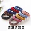 Corea del Sur diadema simple sin costuras alta elasticidad cubierta de cuero grueso para adultos cuerda para la cabeza de Yiwu venta al por mayor productos de tienda de un yuan