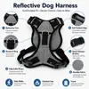 Arnés para mascotas de uso exterior, anti-explosión, anti-escape, cómodo, transpirable, ajustable, lavable arnés para mascotas suministros para mascotas