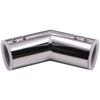 Conector de hardware para vidro flange de tubo quadrado para box de chuveiro porta de correr de banheiro clipe de fixação para pendurar de aço inoxidável fabricantes atacado