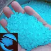 Grava de Fondo para Acuario de Peces de 4 mm Fluorita Suministro Transfronterizo de Fábrica Partículas Fluorescentes Jardín Micro-Paisaje Pequeña Arena que Brilla en la Oscuridad