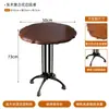 Mesa Estilo Americano, Cafetería de Moda, Mesa y Sillas de Comedor para Restaurante Occidental, Mesa de Comedor Cuadrada de Madera Maciza Color Nogal Vintage, Mesa Cuadrada, Mesa Larga