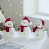 Nuevos productos transfronterizos en stock: Decoraciones navideñas, muñecos de muñeco de nieve de espuma de felpa, adornos de escritorio y arreglos para escaparates