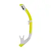 Respirador profesional de buceo transfronterizo con boquilla de silicona líquida, respirador submarino, snorkel de buceo para niños, tipo totalmente seco