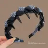 Tiara de dentes alta estilo coreano, fresca e delicada, modelo novo 2026, tiara especial para lavar o rosto, acessório de cabelo, presilha de cabelo