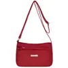 Bolsa Transversal Multicamadas para Mulheres, Pequena Bolsa para Celular, Bolsa de Ombro Leve de Tecido Oxford de Nylon para Mulheres para Caminhada e Compras
