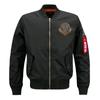 Chaqueta deportiva de invierno juvenil para hombre, abrigo de algodón con cuello vertical, traje de vuelo de moda de talla grande, 2022