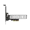 Tarjeta de Expansión Adaptador de SSD M.2 NVMe a PCIe x4 Soporta PCIe 5.0 y hasta 22110