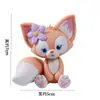 Adornos Decorativos para Pastel de Cumpleaños Base Transparente Soporte de Inserción Figura de Muñeca de Plástico Estacas de Base Paquete de 100 Piezas