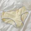 Ropa interior de algodón de clase A ~ estilo japonés, de algodón puro, estampada para niña, de cintura baja, cómoda y transpirable, de algodón puro, para mujer.