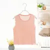 Camisola fina de algodão para meninos e meninas no verão, colete sem mangas estilo western para bebês, camisola casual com gola redonda