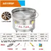 Fogão para Dumpling Frito a Gás Máquina de Dumpling Frito Máquina Rotativa Automática para Dumpling Frito em Água Máquina de Panqueca de Panela Máquina de Pão Chato Barraca de Café da Manhã