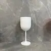 Stock Listo de Fábrica Venta al por Mayor Vasos de Vino de Plástico PP Vasos de Champaña de Plástico Copas de Plástico 480ml Vino