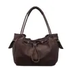Bolso Tote de Gran Capacidad con Textura Mate de Moda para Mujer 2026 Primavera Nuevo Bolso de Hombro Plegado de Lujo de Nicho Tendencia