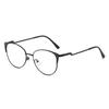 Marco de Gafas Moda Nuevo Ojo de Gato para Mujer Tendencia Decoración de Diamantes Espejo Plano Comercio Exterior Transfronterizo Gafas que Cambian de Color Anti-azul