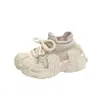 Zapatos de Coco para Niños Slip-on Tejido Fly Transpirables Zapatos Torre para Niñas Zapatilla para Niños de Primavera y Otoño Zapatos para Correr Zapatos Tipo Calcetín