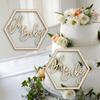 Em estoque Inglês Carta De Madeira Pingente De Amor Casa Casamento Festa De Casamento Feriado Atmosfera Decoração Adereços