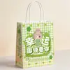 Bolsas de Tote de Papel Kraft en Stock Bolsas de Papel para Regalo al por Mayor Bolsas de Empaque para Llevar Té con Leche Café Horneado Empaque de Joyería