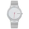 Comercio Exterior Moda Popular Sencillo Reloj para Hombre Reloj de Hombre Reloj de Cuarzo Correa Milanesa Correa de Malla Correa de Acero Fabricante Procesamiento y Personalización