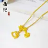 Tendência no TikTok Colar de Gatinho Estrela Banhado a Ouro Hello Kitty Estrela Laço Corrente para Clavícula Presente para Namorada