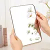 Nuevo Espejo de Tocador Portátil Plegable de Pie para Dormitorio Estudiantil Oficina Hogar Espejo Espejo Espejo de Maquillaje de Escritorio Escritorio