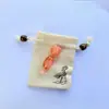 Mini Massageador Bastão de Massagem para Olhos de Semente de Lótus para Massagem de Pontos de Acupuntura, Uso Doméstico Facial Mini Raspador de Acupressão Escova de Meridianos