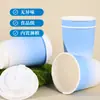 Vaso desechable para té de leche con película de estrellas, doble capa engrosada, a prueba de fugas, con tapa, venta al por mayor para uso comercial, vaso de papel de estilo de lujo ligero de alta gama