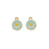 Acessórios de joias diy flor margarida girassol pingente brincos brincos pulseira colar pingente