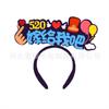 520 Feliz Día de San Valentín Divertido 61 Aro para el Cabello Infantil Día del Niño Lindo Celebridad de Internet diy Tocado con logotipo Diadema