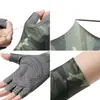 Manga de seda de hielo para protección solar para hombre, al aire libre, pesca, ciclismo, parasol, manga de protección UV, dedos transpirables, guantes de protección solar