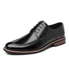 Zapatos de Vestir para Hombre sin Cordones de Comercio Exterior Nuevo Transfronterizos Talla Grande Zapatos Casuales Mocasines de Suela Gruesa Zapatos de Cuero con Cordones para Hombre Dropshipping