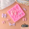 Decoração de Bolo de Chocolate com Fondant Laço Gato Borboleta Forma de Silicone