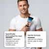 Oceaura Crema Limpiadora Suave para el Vello Corporal Masculino, Limpia la Piel e Hidrata, Crema para el Cuidado Suave del Vello Corporal