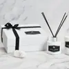 Venta Directa de Fábrica Set Simple de Aceites Esenciales de Aromaterapia con Cera de Soya Adornos de Regalo Navideño Caja de Regalo Hecha a Mano Fragancia