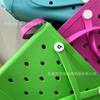 Bolsa Diagonal de Ombro com Furos em EVA Estampada Bolsa Macia Impermeável Resistente ao Desgaste Bolsa de Praia para Natação Bolsa de Praia em EVA Bolsa de Cosméticos