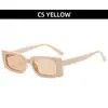 Moda europea y americana 2021 nuevas gafas de sol cuadradas con flores simples y cómodas gafas de sol ins gafas de sol de moda transfronterizas