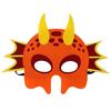 Fiesta de Baile de Halloween Máscara de Dibujos Animados de Fieltro para Niños Calabaza Demonio Araña Calavera Máscara de Accesorios para Espectáculos