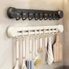 Gancho de Ventosa Dupla para Cozinha Gancho Forte Multifuncional Sem Furos Montado na Parede Doméstico Quarto Suporte de Ganchos Móvel