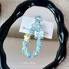 Cadena de Teléfono con Abalorios de Lazo Llavero Encanto Llavero Lindo Colgante de Bolso Pareja Pequeño Regalo Mayoreo